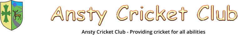 Ansty Cricket Club - Providing cricket for all abilities